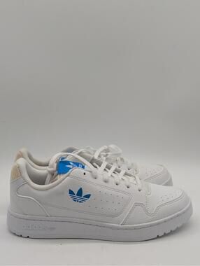 Kids Size 5 / Women's 6 - Adidas NY 90 J White Blue Sneakers Shoes GZ1875 New